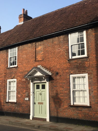 Front of clinic